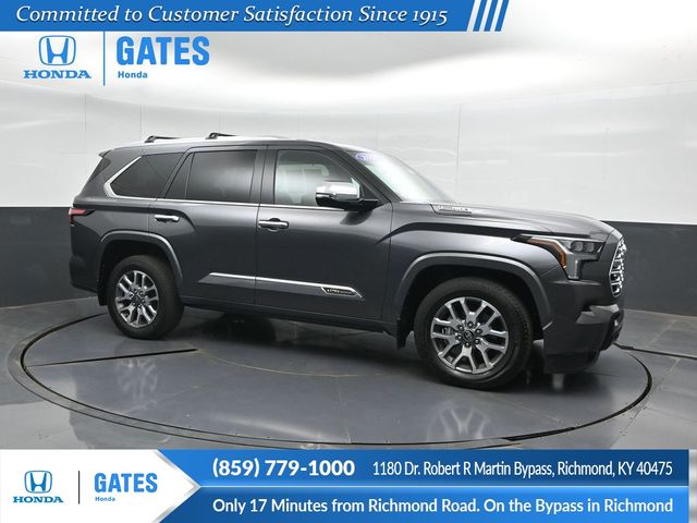 Magnetic Gray Metallic 2025 Toyota Sequoia SUV / Crossover Four-Wheel Drive Automatic