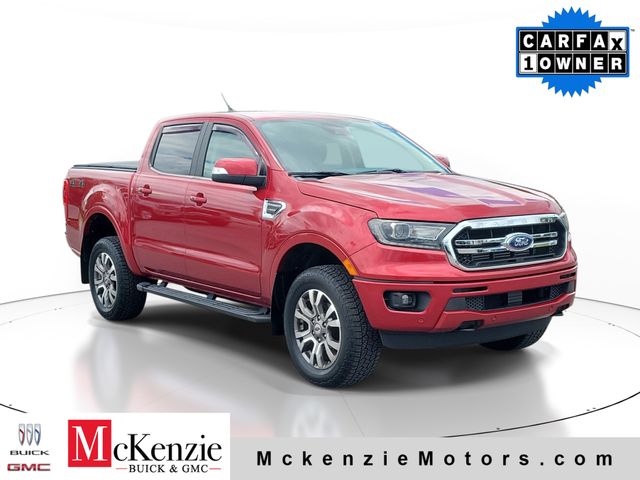 Red Metallic 2020 Ford Ranger Pickup Truck Four-Wheel Drive Automatic