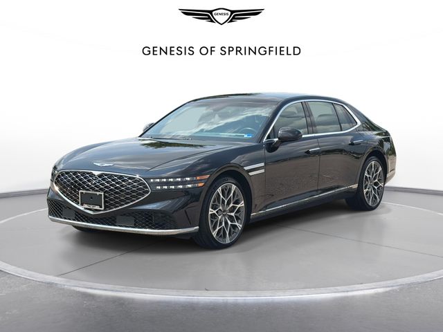 Black 2025 Genesis G90 Sedan All-Wheel Drive 8-Speed Automatic