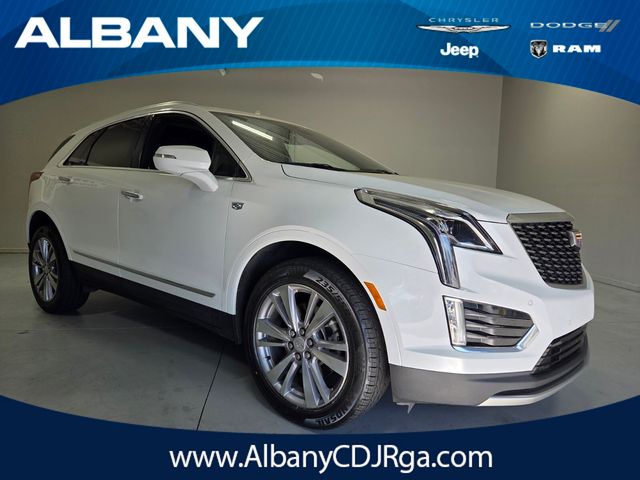Crystal White 2024 Cadillac XT5 Premium Luxury FWD SUV / Crossover Front-Wheel Drive 9-Speed Automatic
