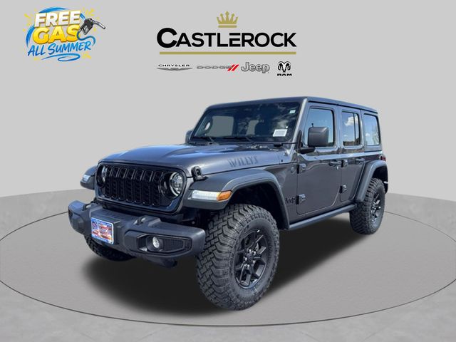 Gray (Granite Crystal Metallic Clearcoat) 2026 Jeep Wrangler SUV / Crossover Four-Wheel Drive 8-Speed Automatic