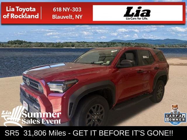 Red 2025 Toyota 4Runner SUV / Crossover Four-Wheel Drive 8-Speed Automatic