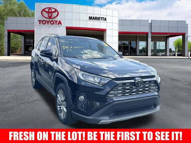 Black 2019 Toyota RAV4 Limited AWD SUV / Crossover All-Wheel Drive 8-Speed Automatic