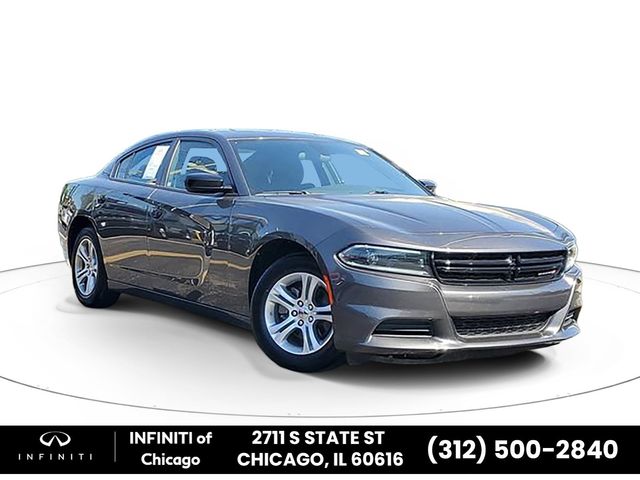 Gray (Granite Crystal Metallic Clearcoat) 2023 Dodge Charger Sedan Rear-Wheel Drive 8-Speed Automatic