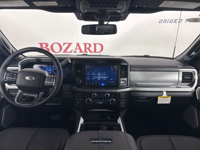 2025 Glacier Gray Metallic TriCoat Ford Super Duty F-350 SRW Platinum 4X4 Truck
