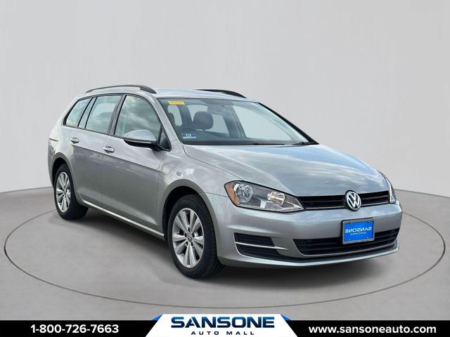 Silver 2017 Volkswagen Golf SportWagen 1.8T S 4Motion Wagon All-Wheel Drive 6-Speed Dual Clutch
