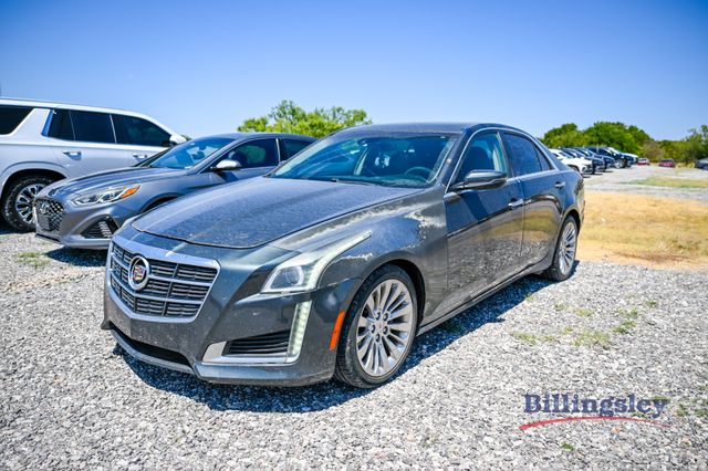 Phantom Gray Metallic 2014 Cadillac CTS Sedan All-Wheel Drive 6-Speed Automatic