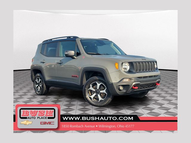 Sting-Gray Clearcoat 2020 Jeep Renegade SUV / Crossover Four-Wheel Drive 9-Speed Automatic