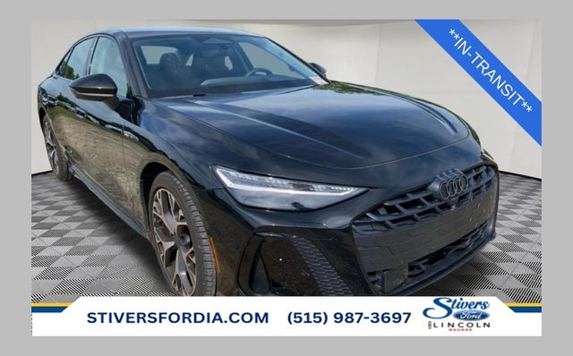 Black 2026 Audi A6 quattro Progressiv TFSI Sedan 7-Speed Automatic