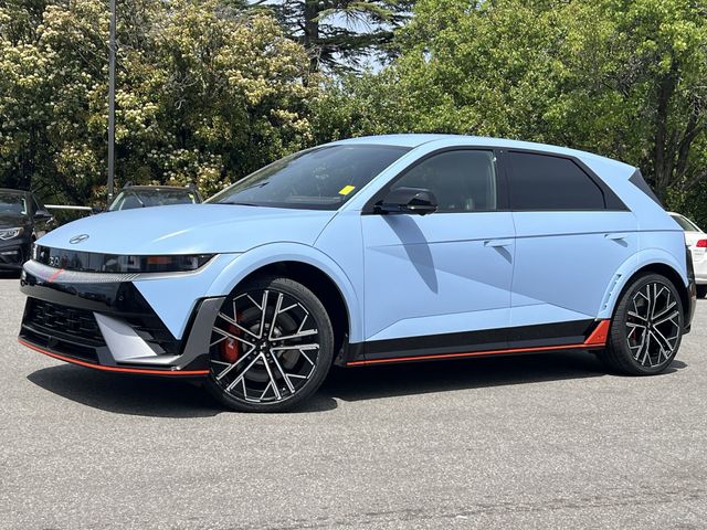 Performance Blue Matte 2025 Hyundai Ioniq 5 N AWD SUV / Crossover All-Wheel Drive 1-Speed Automatic