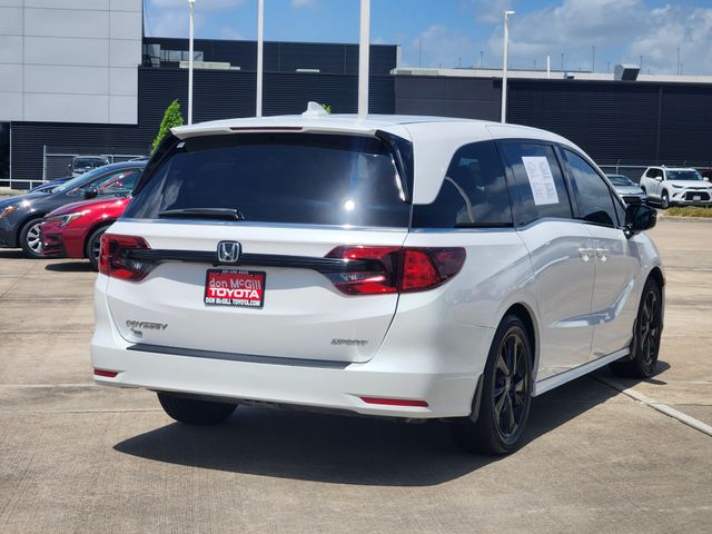 2024 Honda Odyssey Sport White at AutoSavvy Houston Southwest