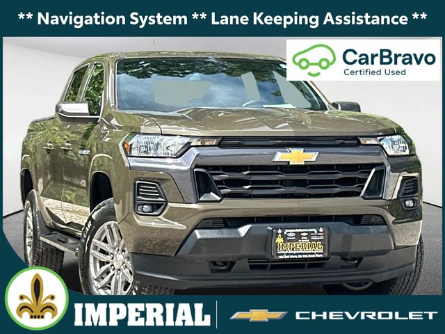 Harvest Bronze Metallic 2023 Chevrolet Colorado Pickup Truck Four-Wheel Drive 8-Speed Automatic