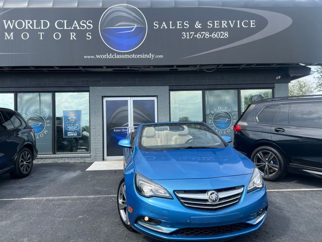 True Blue Metallic 2017 Buick Cascada Sport Touring FWD Convertible Front-Wheel Drive 6-Speed Automatic Overdrive