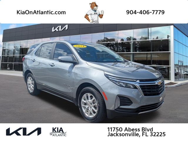 Sterling Gray Metallic 2024 Chevrolet Equinox SUV / Crossover Front-Wheel Drive 6-Speed Automatic Overdrive
