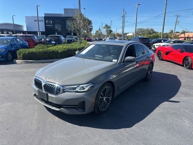 Used Amber 2022 BMW 5 Series 530i xDrive for Sale in Naples, FL