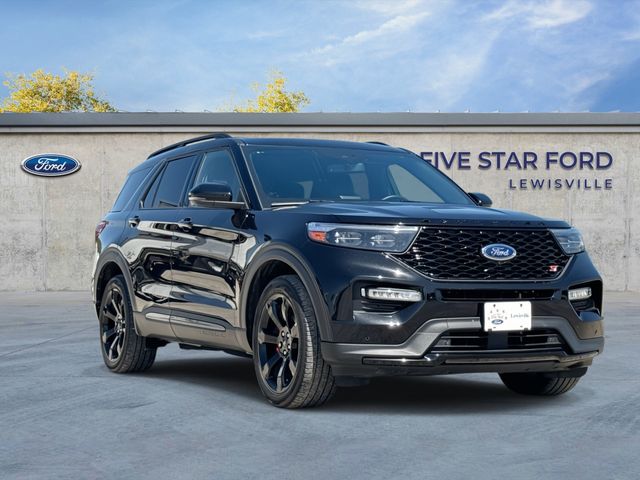 Agate Black Metallic 2023 Ford Explorer SUV / Crossover All-Wheel Drive Automatic