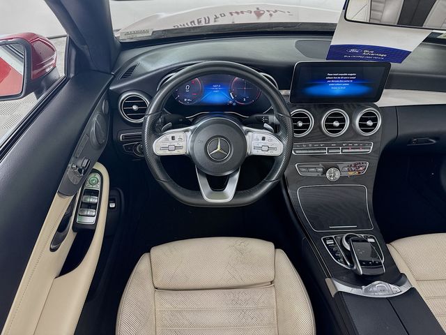 2019 Red Mercedes-Benz C-Class C 300 RWD Convertible