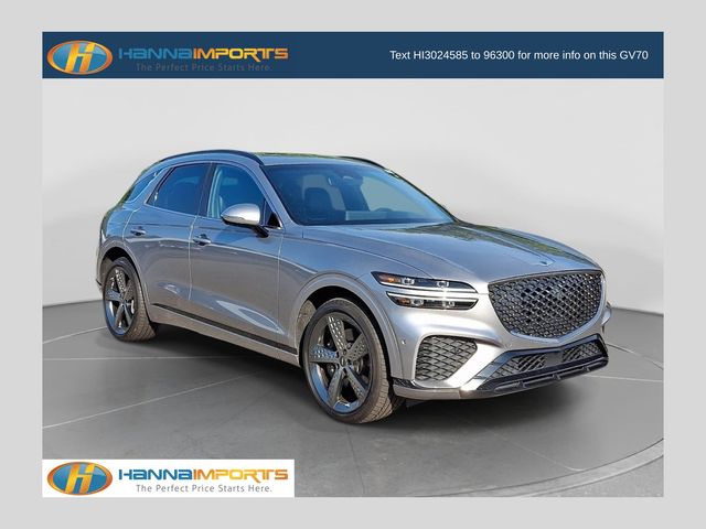 Savile Silver 2022 Genesis GV70 SUV / Crossover All-Wheel Drive 8-Speed Automatic
