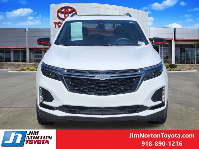Used 2023 Chevrolet Equinox Premier with VIN 3GNAXNEG9PL243362 for sale in Tulsa, OK