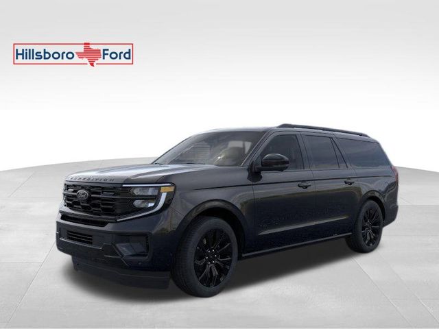 2025 Agate Black Metallic Ford Expedition Max Platinum 4X4 SUV