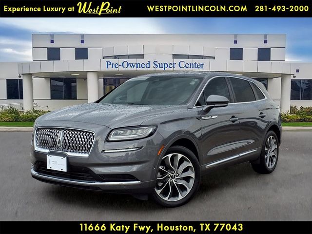 Gray Metallic 2022 Lincoln Nautilus Reserve FWD SUV / Crossover Front-Wheel Drive 8-Speed Automatic