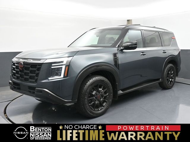 Alpine Metallic 2025 Nissan Armada SUV / Crossover Four-Wheel Drive 9-Speed Automatic