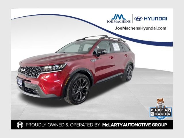 Passion Red Tintcoat 2023 Kia Sorento X-Line EX AWD SUV / Crossover All-Wheel Drive 8-Speed Dual Clutch