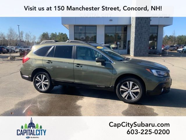 Wilderness Green Metallic 2018 Subaru Outback 2.5i Limited AWD Wagon All-Wheel Drive Continuously Variable Transmission