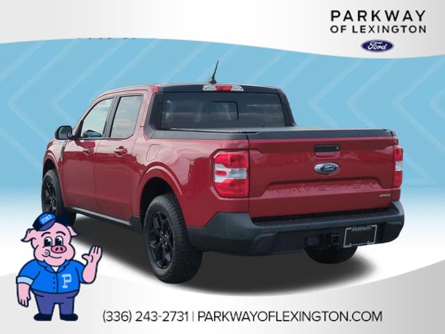 Used 2022 Red Ford Lariat image 3