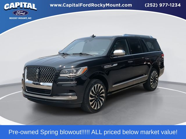 Black Metallic 2024 Lincoln Navigator SUV / Crossover Four-Wheel Drive Automatic