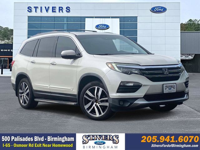 White Diamond Pearl 2017 Honda Pilot Elite AWD SUV / Crossover All-Wheel Drive 9-Speed Automatic