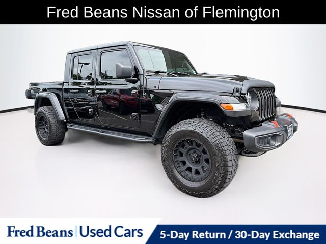 Black Clearcoat 2021 Jeep Gladiator Pickup Truck Four-Wheel Drive 8-Speed Automatic