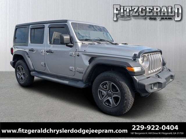 Billet Silver Metallic Clearcoat 2019 Jeep Wrangler SUV / Crossover Four-Wheel Drive 8-Speed Automatic