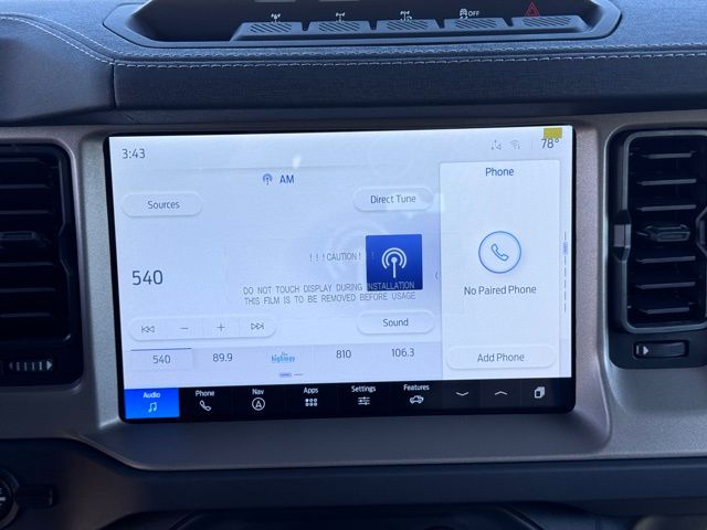 2025 Ford Bronco Outer Banks