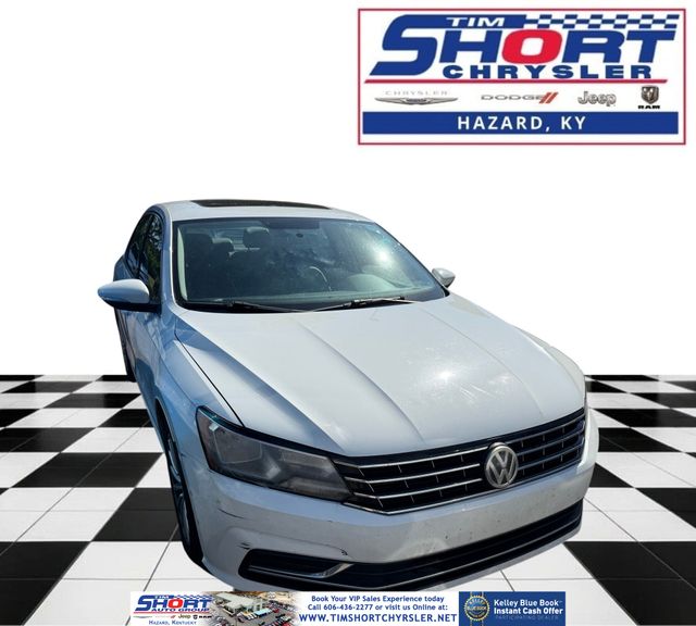 Pure White 2016 Volkswagen Passat 1.8T SE Sedan Front-Wheel Drive 6-Speed Automatic