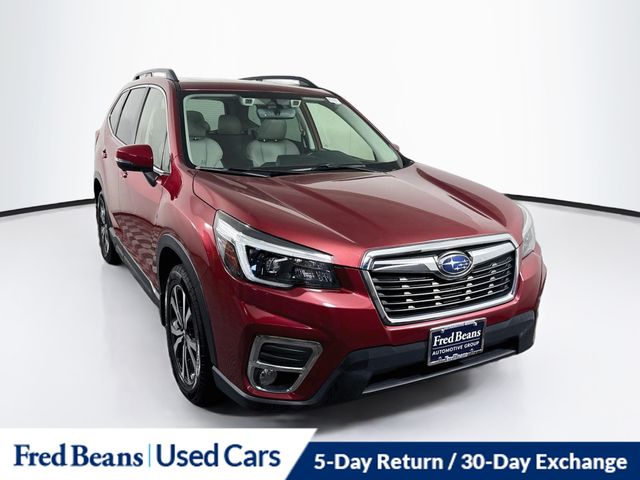 Crimson Red Pearl 2021 Subaru Forester SUV / Crossover All-Wheel Drive Continuously Variable Transmission