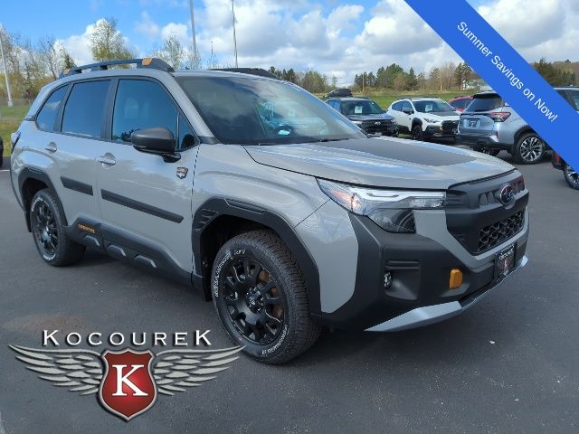 River Rock Pearl 2026 Subaru Forester Wilderness Crossover AWD SUV / Crossover All-Wheel Drive Continuously Variable Transmission