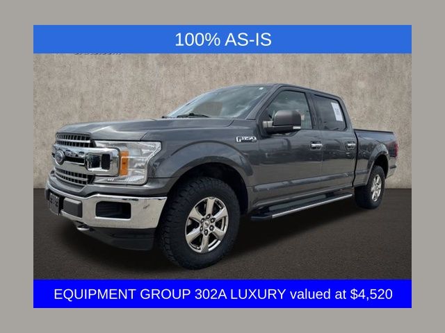 Gray (Magnetic) 2018 Ford F-150 XLT SuperCrew LB 4WD Pickup Truck Four-Wheel Drive Automatic