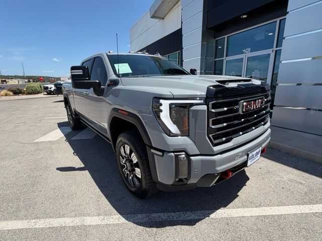 Gray 2024 GMC Sierra 3500HD Pickup Truck Four-Wheel Drive Automatic