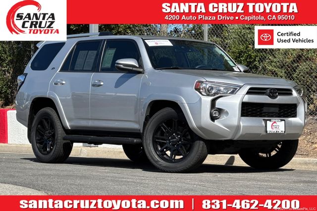 Classic Silver Metallic 2021 Toyota 4Runner SR5 Premium RWD SUV / Crossover 4X2 5-Speed Automatic Overdrive