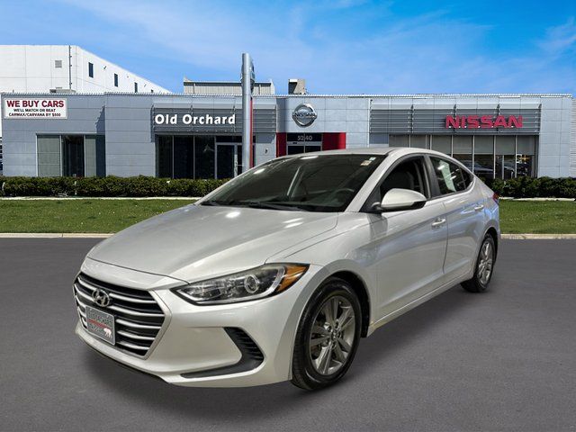 Symphony Silver 2017 Hyundai Elantra SE FWD Sedan Front-Wheel Drive 6-Speed Automatic