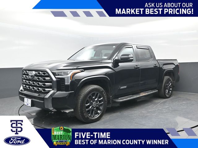 Black 2024 Toyota Tundra Pickup Truck Four-Wheel Drive Automatic