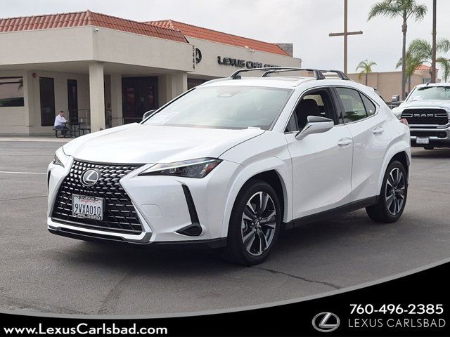 Eminent White Pearl 2025 Lexus UX Hybrid SUV / Crossover All-Wheel Drive Continuously Variable Transmission