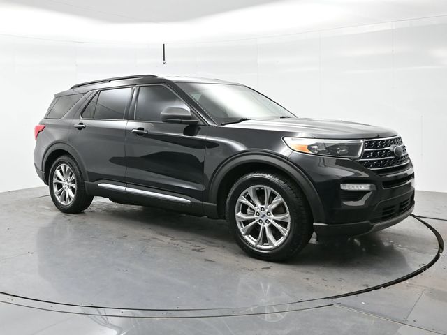 Black Metallic 2020 Ford Explorer SUV / Crossover Rear-Wheel Drive Automatic