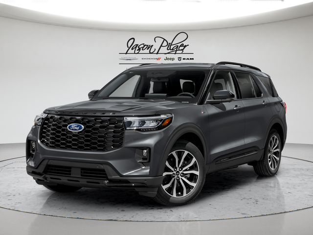 Gray Metallic 2026 Ford Explorer SUV / Crossover All-Wheel Drive Automatic