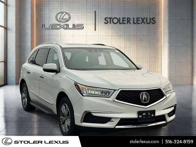 Platinum White Pearl 2020 Acura MDX SUV / Crossover All-Wheel Drive 9-Speed Automatic