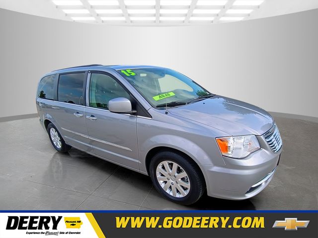 Billet Silver Metallic Clearcoat 2015 Chrysler Town & Country Touring FWD Minivan Front-Wheel Drive 6-Speed Automatic