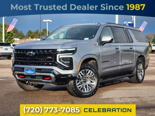 Sterling Gray Metallic 2025 Chevrolet Suburban Z71 4WD SUV / Crossover Four-Wheel Drive