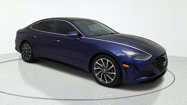 2020 Hyundai Sonata Limited Blue at Cook Ford