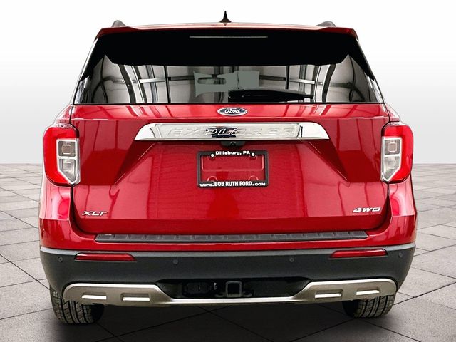 2023 Ford Explorer XLT Red at South Hills CDJR